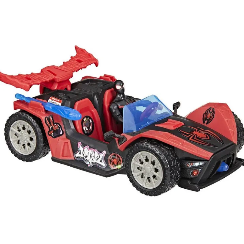 Spider-Man 4 Inch VenomVersus Miles Remix Blast Racer