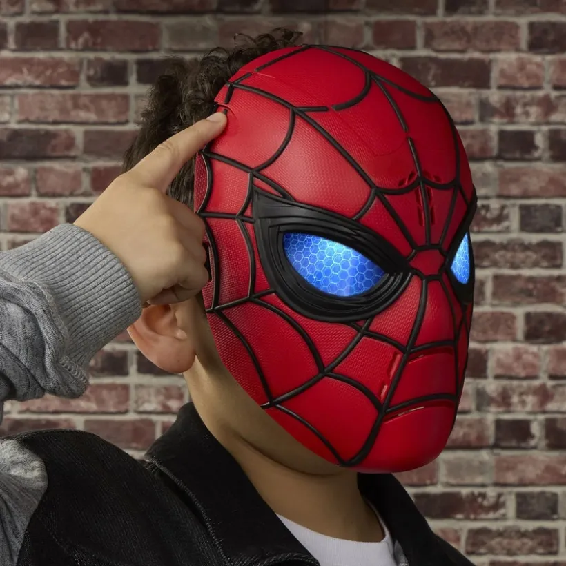 Spider-Man-maske med lyd og lys