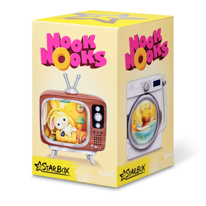 Star Box Nook Nooks - LED-opplyste samlefigurer