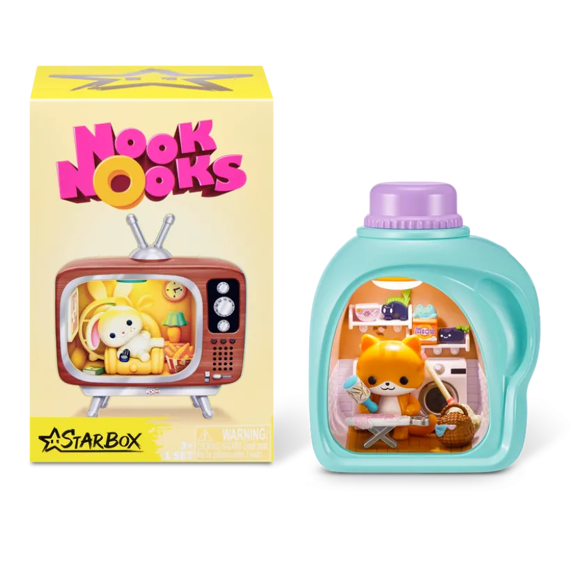 Star Box Nook Nooks - LED-opplyste samlefigurer