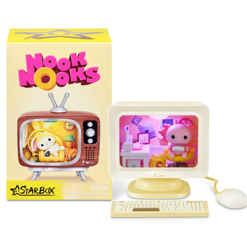 Star Box Nook Nooks - LED-opplyste samlefigurer