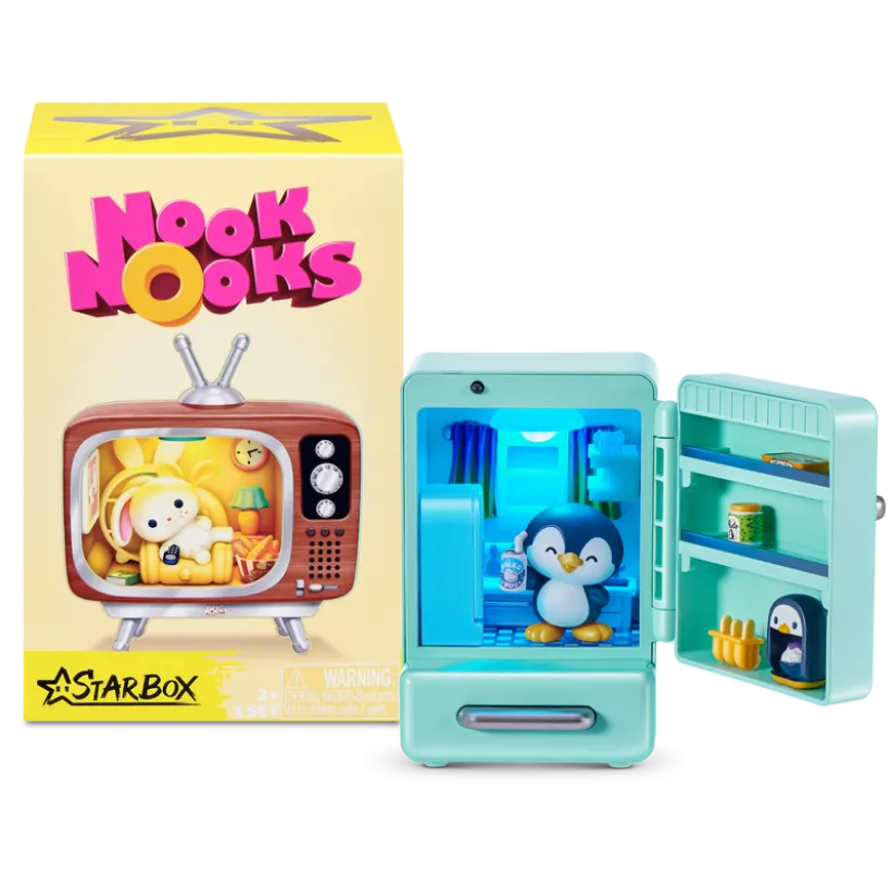 Star Box Nook Nooks - LED-opplyste samlefigurer