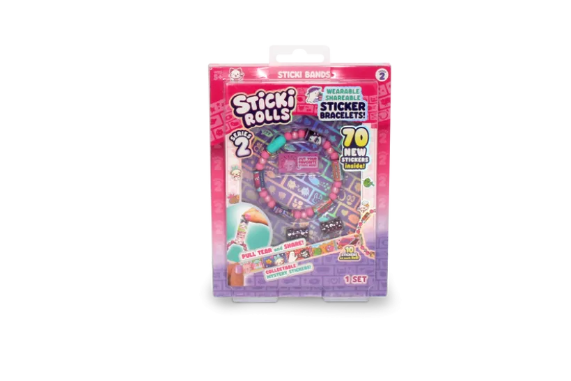 Sticki Rolls Sticki Series 2 – Armbånd med klistremerker