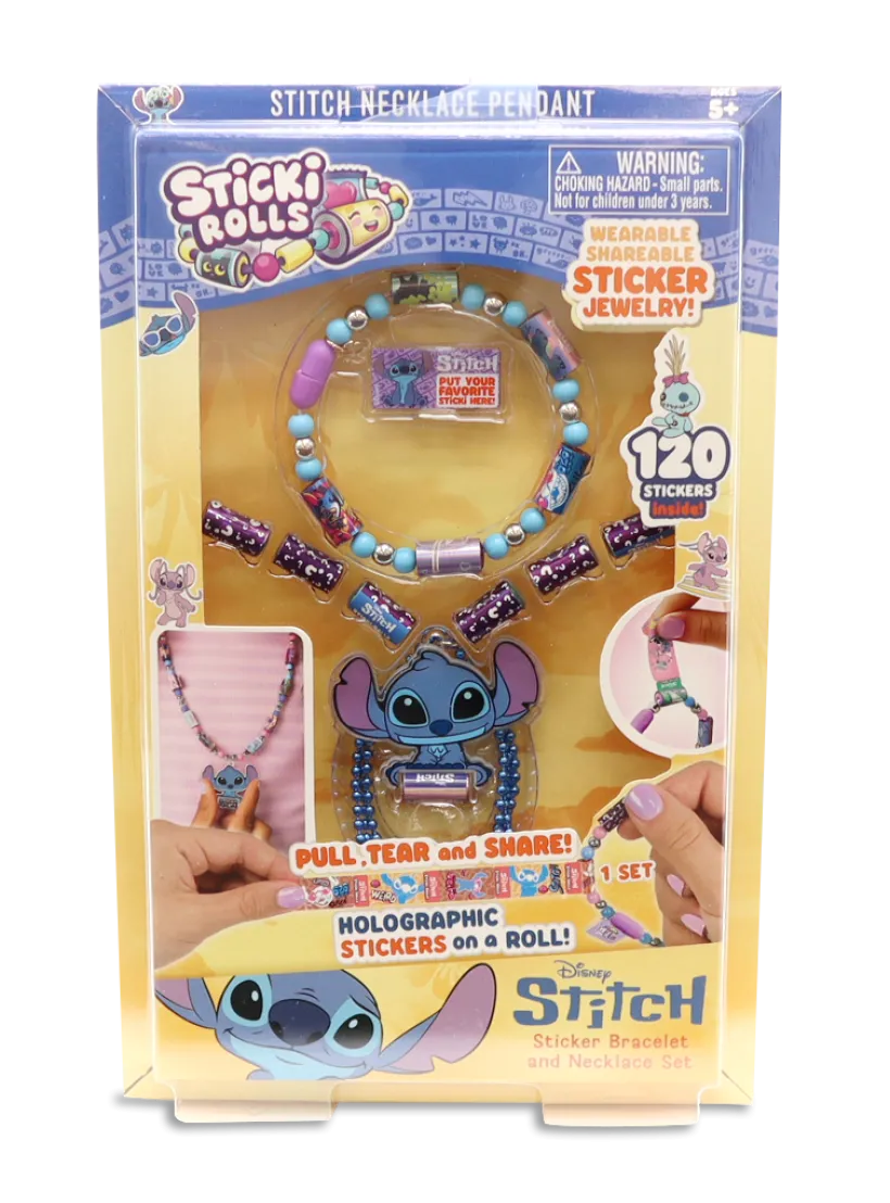 Sticki Rolls Stitch Pendant
