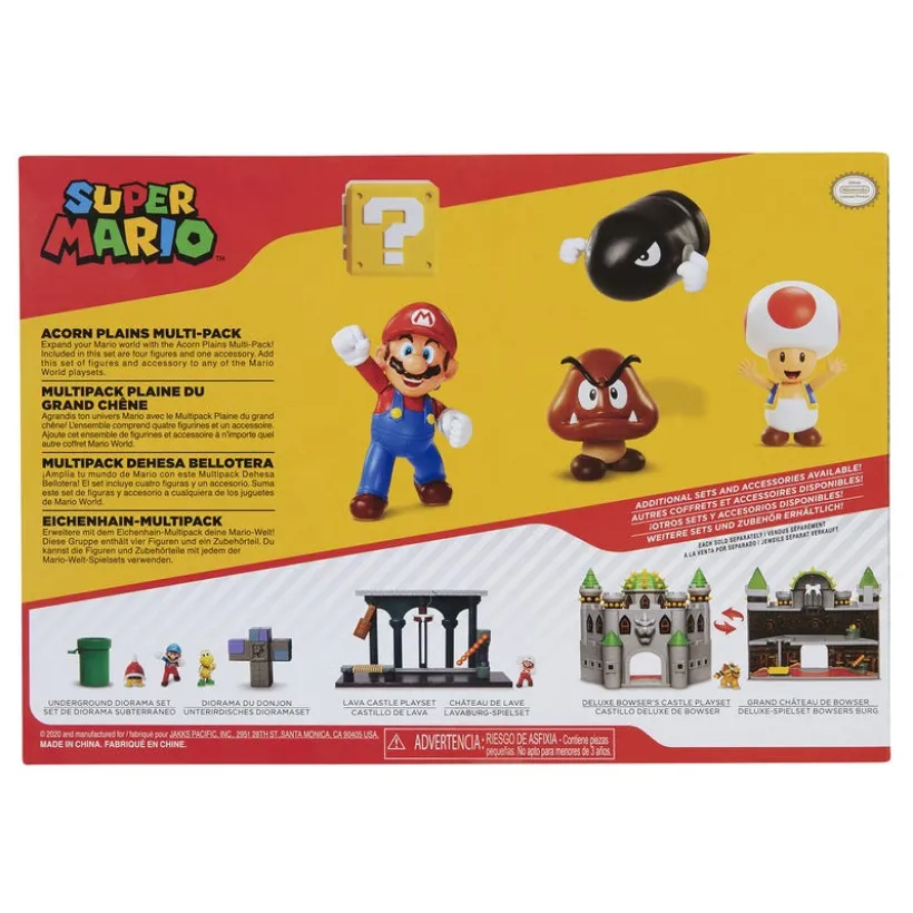 Super Mario - Diorama Set Acorn Plains (New)