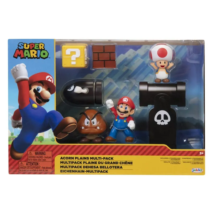 Super Mario - Diorama Set Acorn Plains (New)