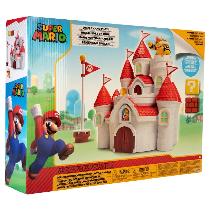 Super Mario, Lekesett Deluxe Mushroom Kingdom Slott