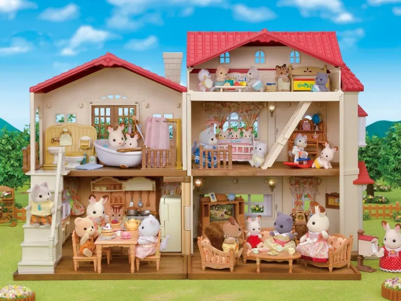 Sylvanian Families - Det nye huset med loft