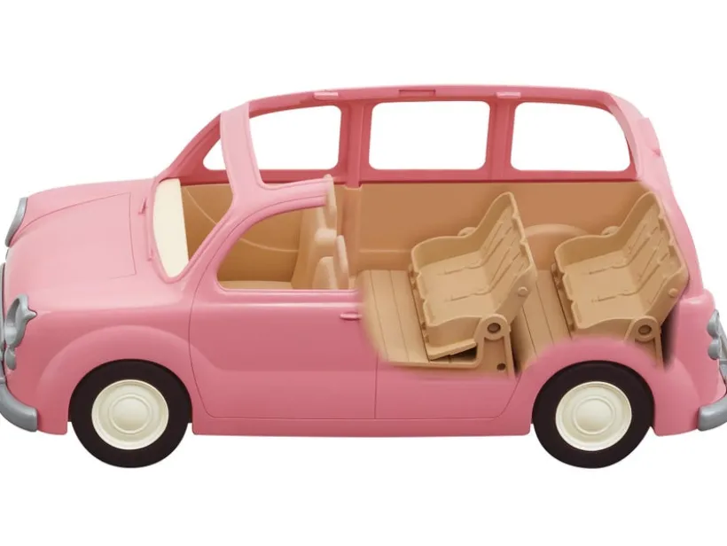 Sylvanian Families - Familiebil - rosa
