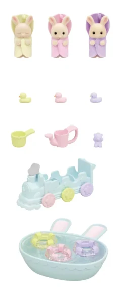 Sylvanian Families - Trillingbabyenes badepakke
