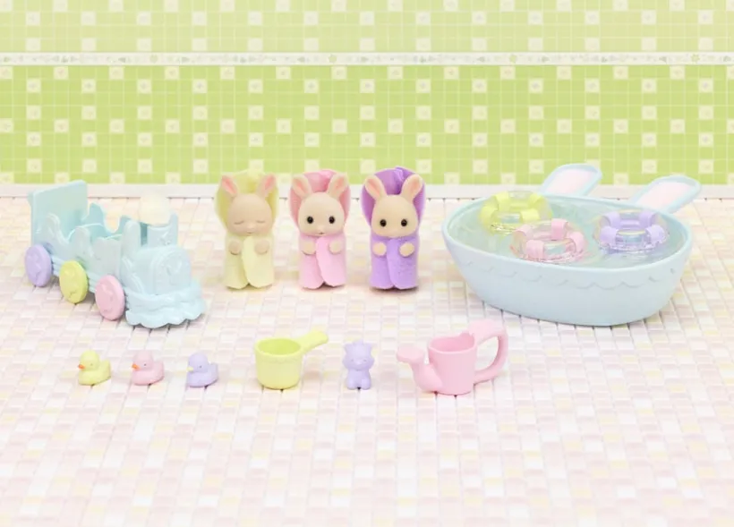Sylvanian Families - Trillingbabyenes badepakke