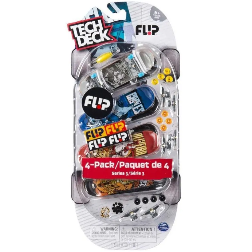 Tech Deck, 4-paknings multipakke