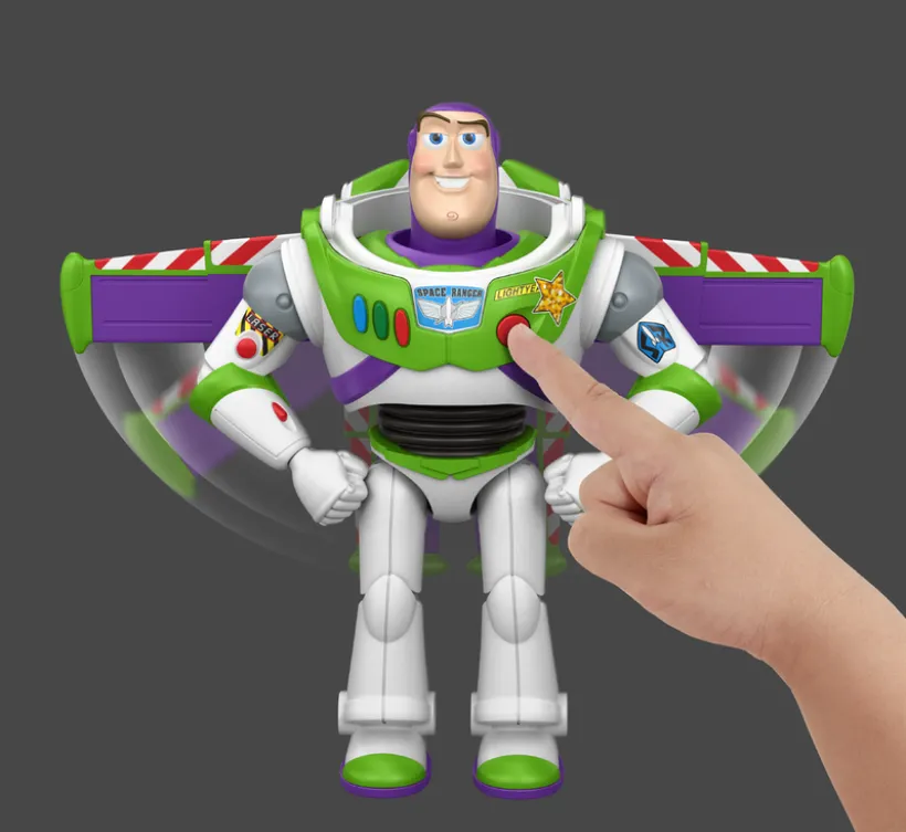 Toy Story 5 12" Signature Pop Out Wings Buzz