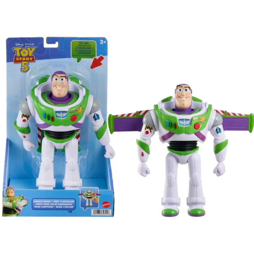 Toy Story 5 12" Signature Pop Out Wings Buzz