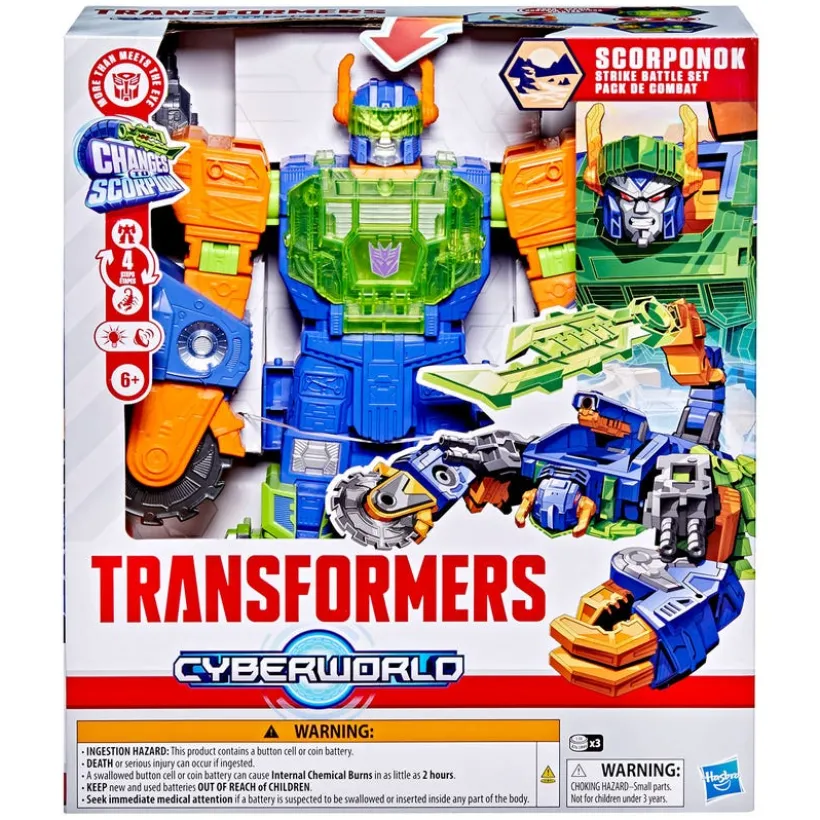 TRA CYBERWORLD SCORPONOK STRIKE BATTLE