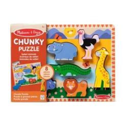 Wooden Chunky Puzzle Safari