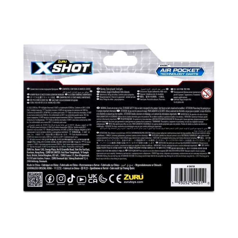 XSHOT Excel 36PK Refill Darts
