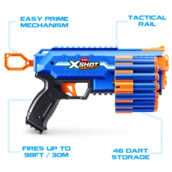 XSHOT Insanity Manic Blaster med 24 piler