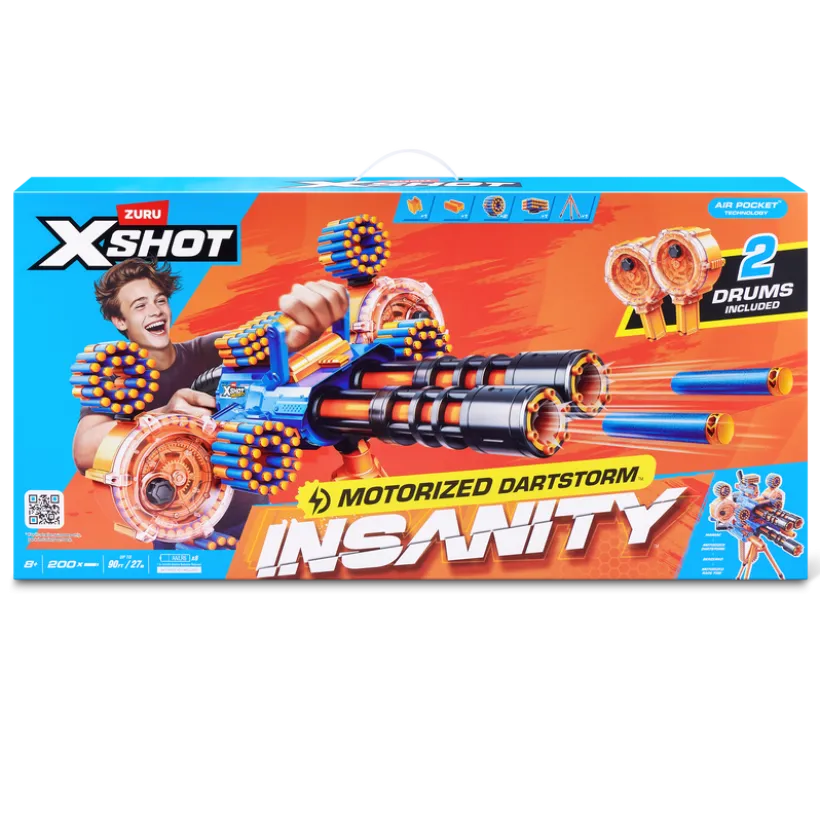 XSHOT Insanity Motorisert Blaster