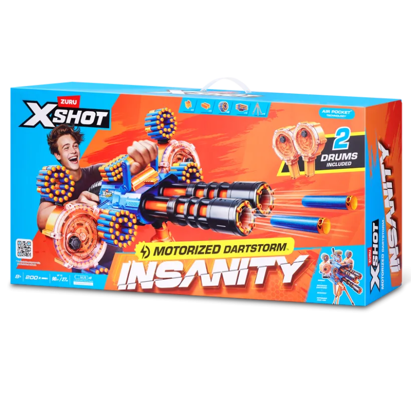 XSHOT Insanity Motorisert Blaster
