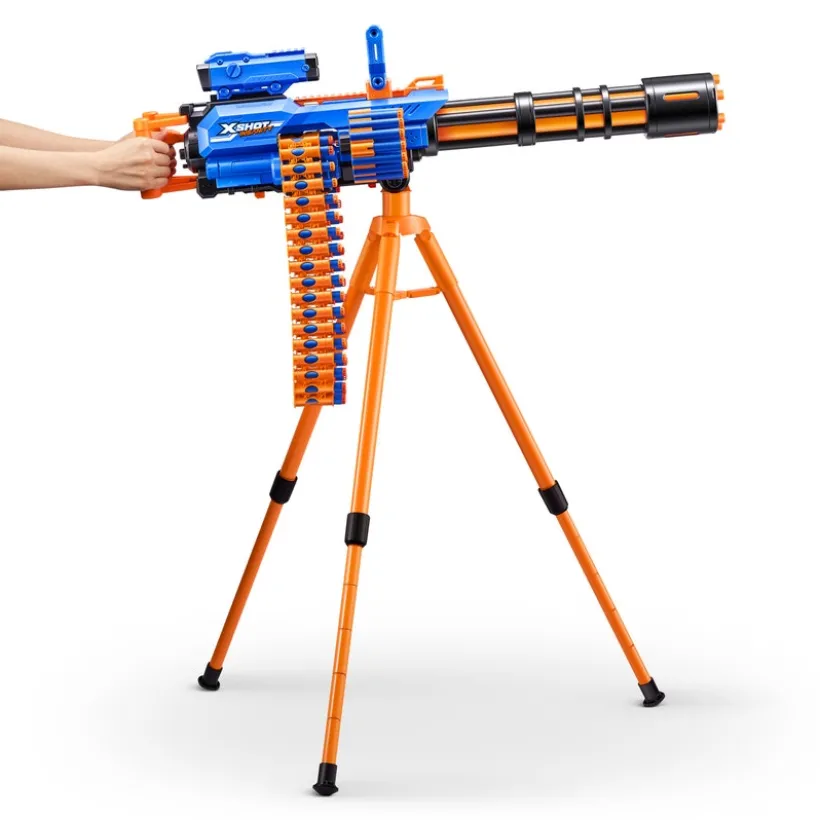 XSHOT Insanity Motorisert Rage Fire Gatling-pistol med stativ