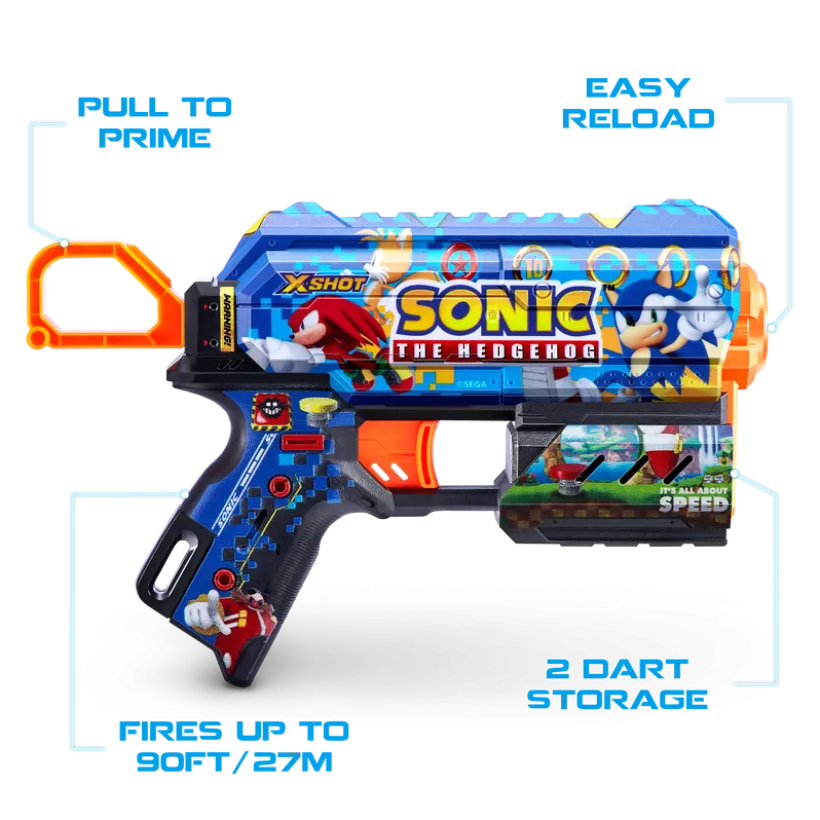 XSHOT SKINS-FLUX (8 piler) SONIC