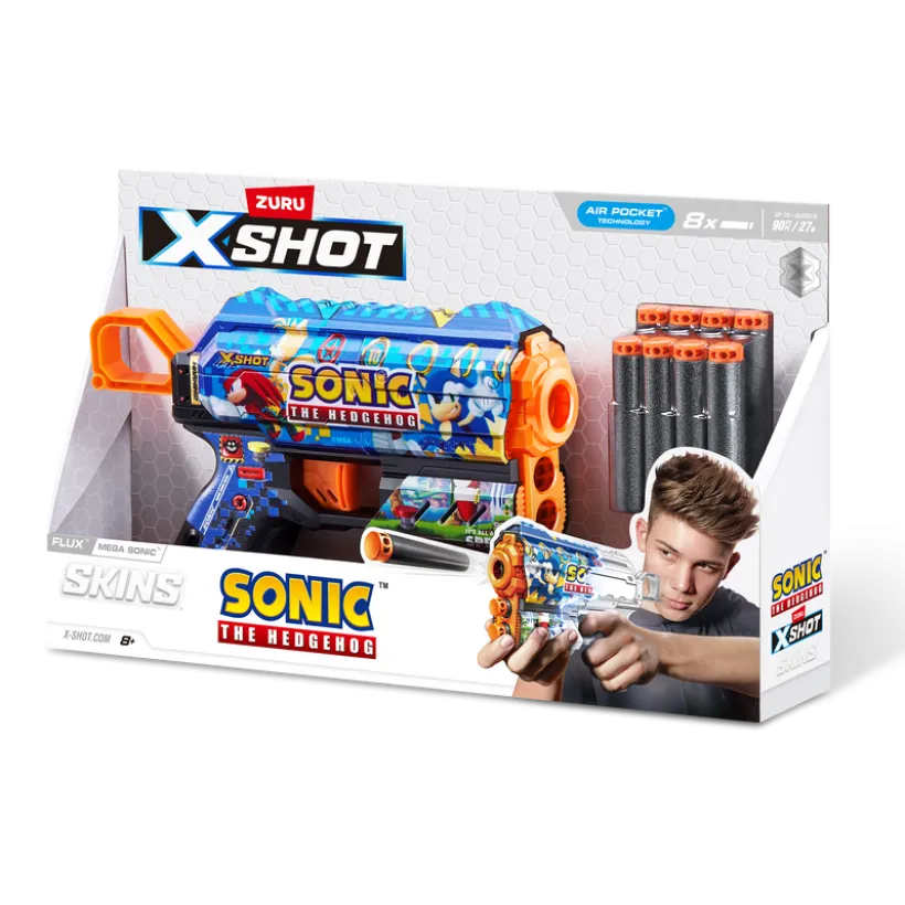 XSHOT SKINS-FLUX (8 piler) SONIC