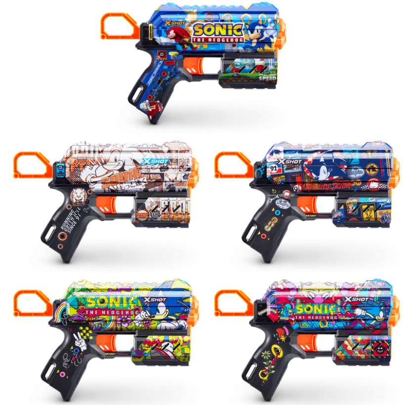 XSHOT SKINS-FLUX (8 piler) SONIC