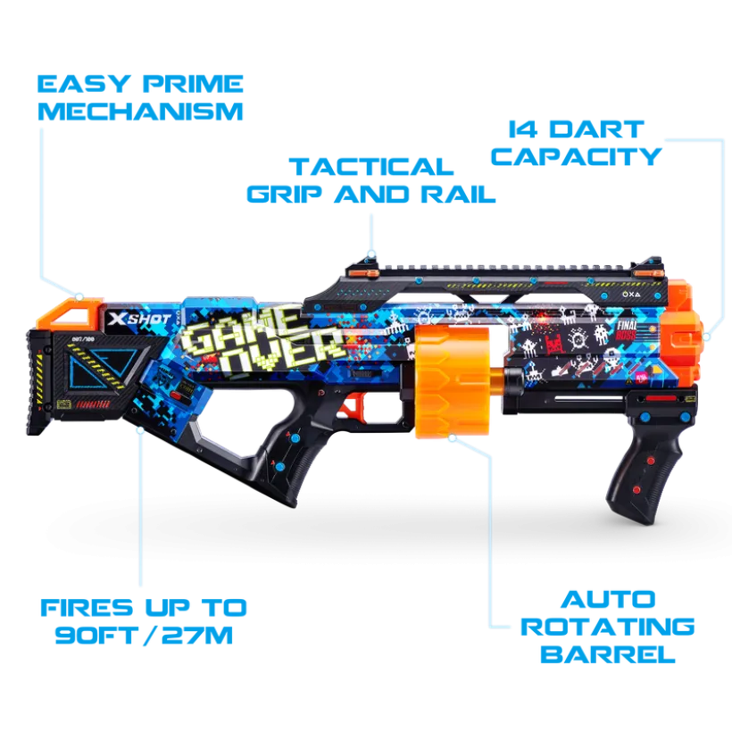 XSHOT Skins Mix Combo Last Stand, Griefer, Flux og Menace