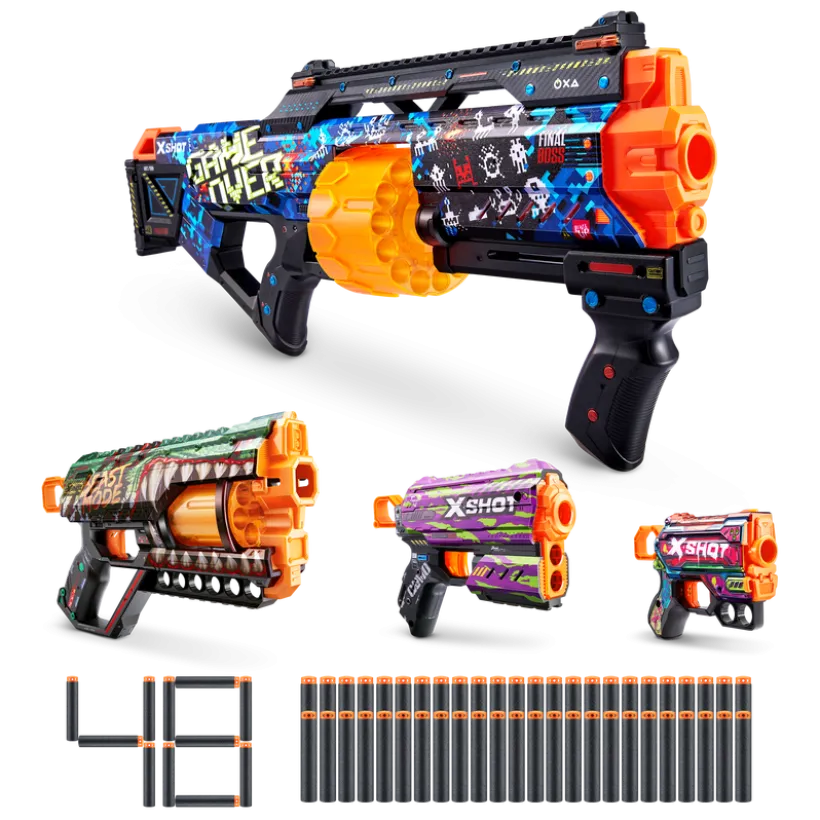 XSHOT Skins Mix Combo Last Stand, Griefer, Flux og Menace